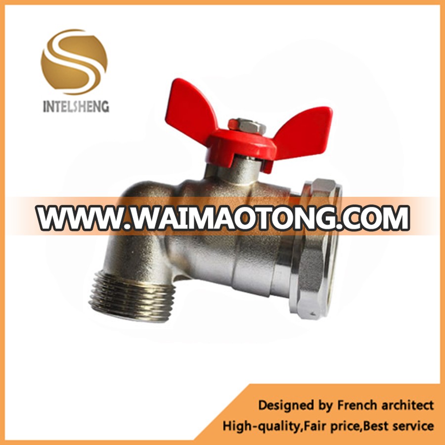 90 Degree Brass Ball Valve with Butterfly Handle