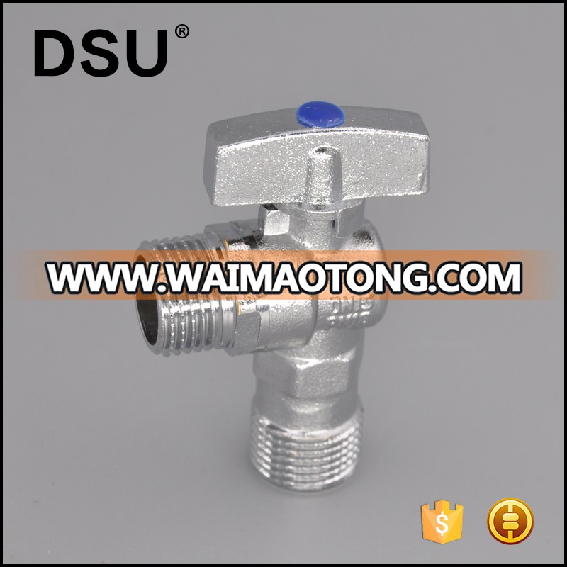 Forged male thread brass angle valve