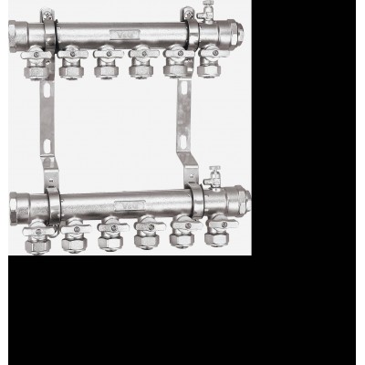 Underfloor Heating High Quality Copper Pipe Brass Manifold